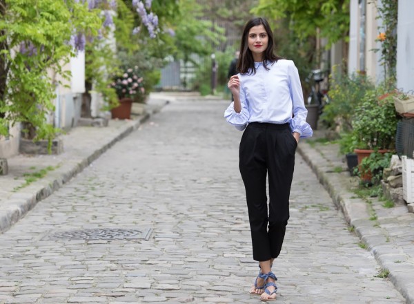 Pantalon Adénorah noir