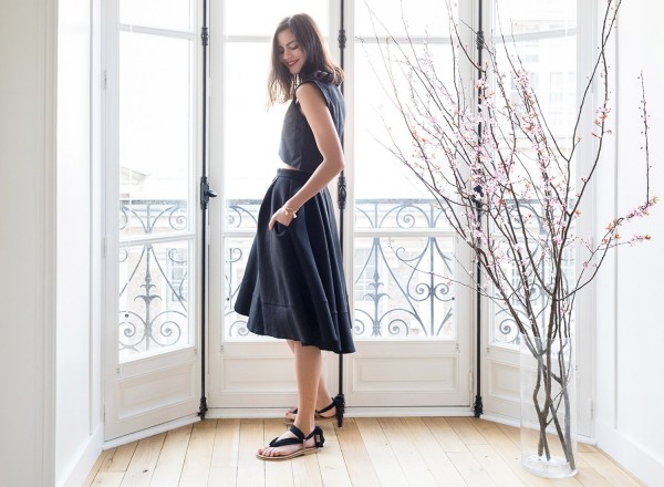 Adenorah Haut Court Noir