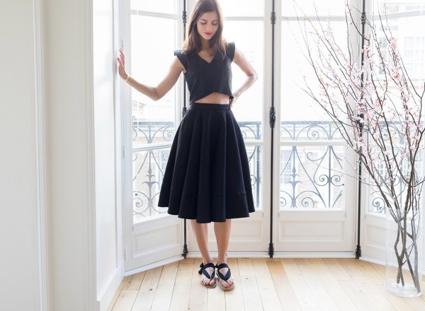 Adenorah Short Top Black