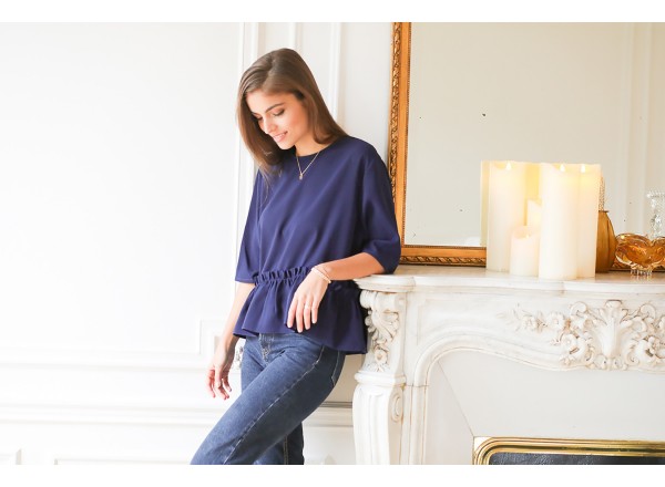 Amandine robe bleu