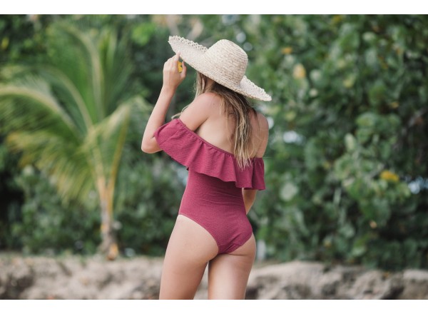 Swimsuit Camille Black One Piece