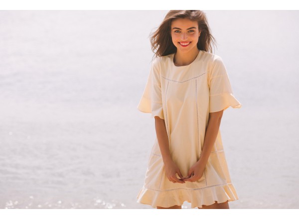 Berlioz small buttons dress