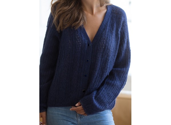 Pull Edgar bleu marine 