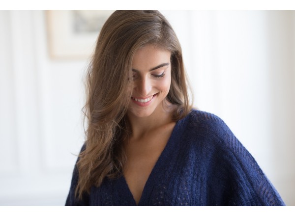 Pull Edgar bleu marine 