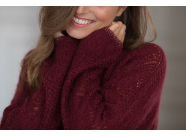 Pull Edgar bordeaux  