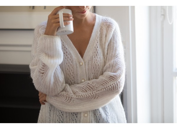 Edgar white sweater 