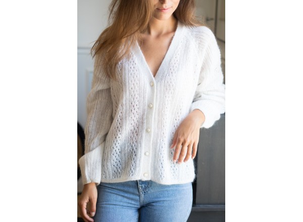 Edgar white sweater 