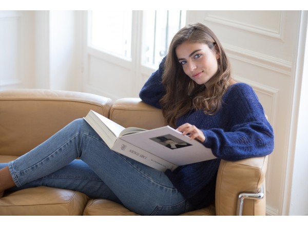 Edgar navy blue sweater 