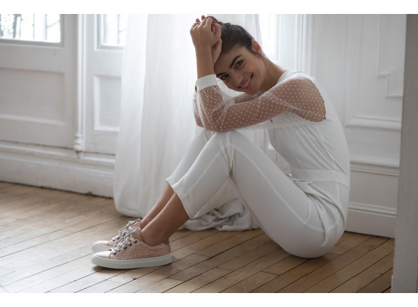 Combinaison blanche Dolly 