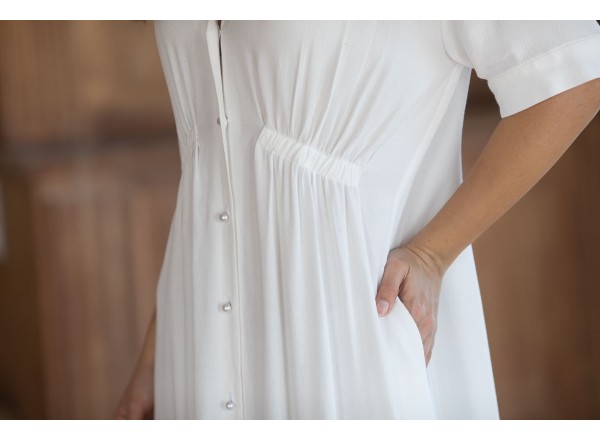 Robe Ethiopie blanche 