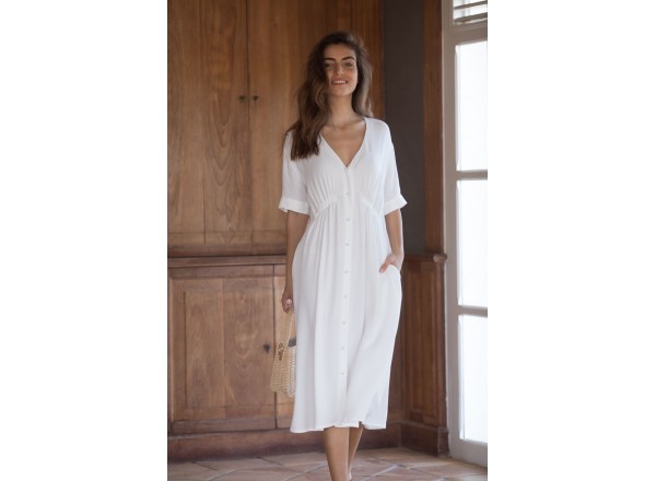 Robe Ethiopie blanche 