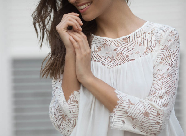 Blouse Elena en dentelle 