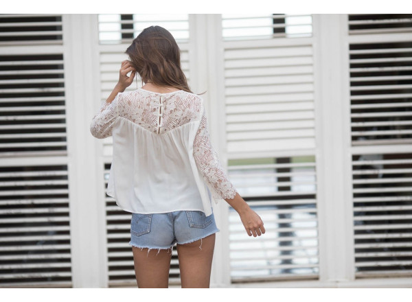 Blouse Elena en dentelle 