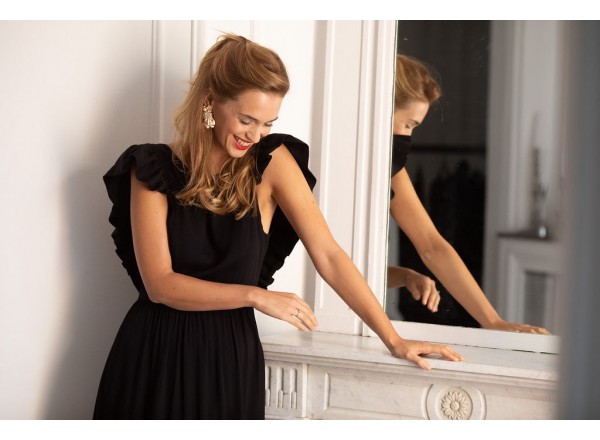 Robe Eugenie noir 