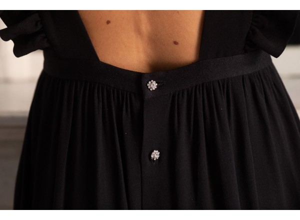 Robe Eugenie noir 