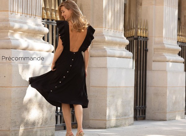 Robe Eugenie noir 