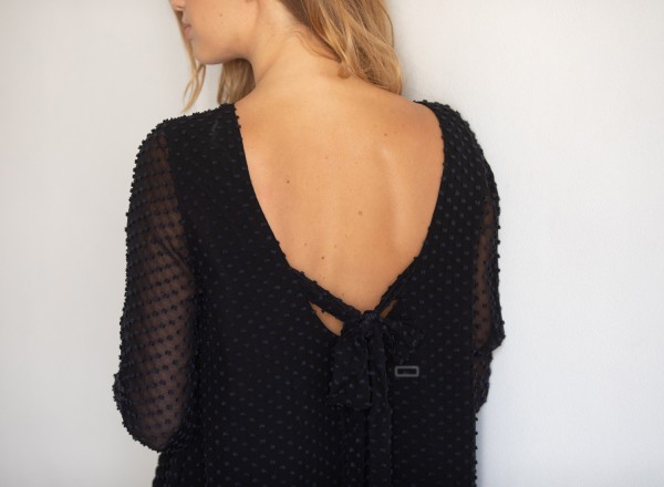 Robe noire Emilie 