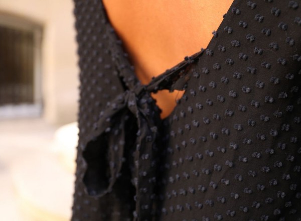 Robe noire Emilie 