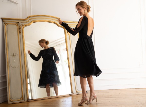 Robe Emmanuelle noire 