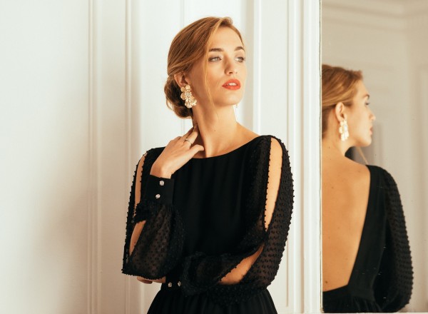 Robe Emmanuelle noire 