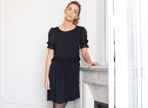 Robe Ernestine noire  