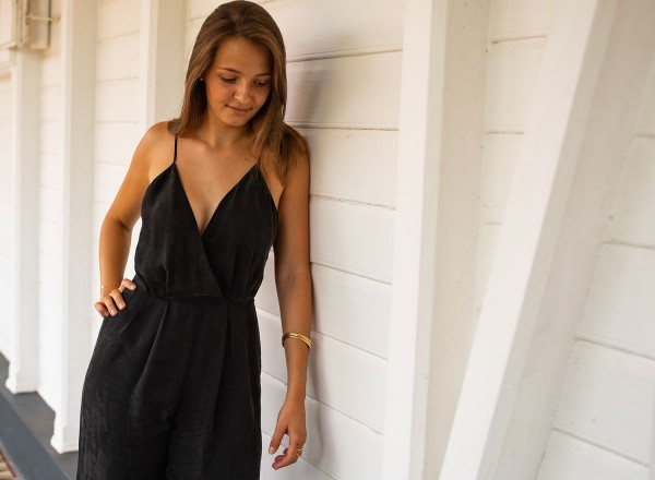 Eva black dress