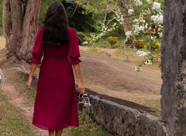 black Hortense dress