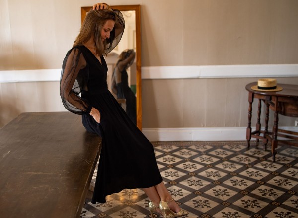 Robe Henriette noire 