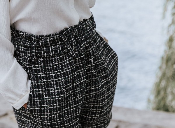 Short Jules en tweed 