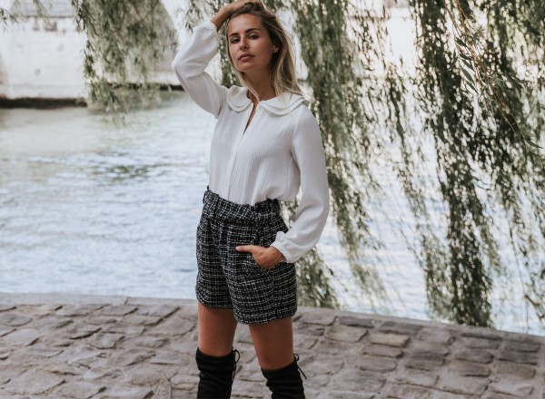 Blouse Zoe blanche