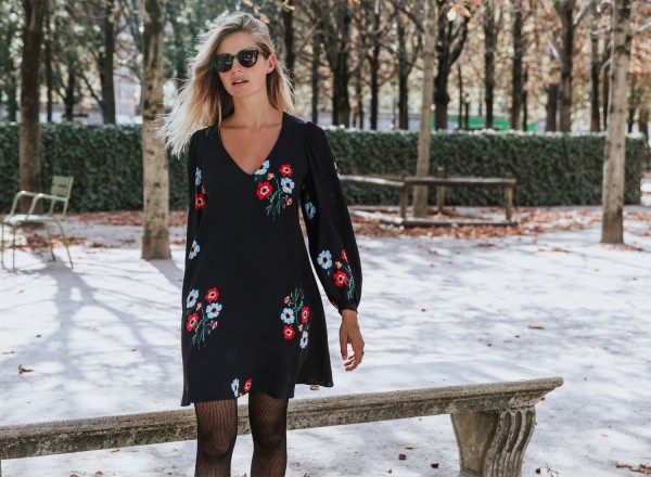 robe à fleurs Emilia