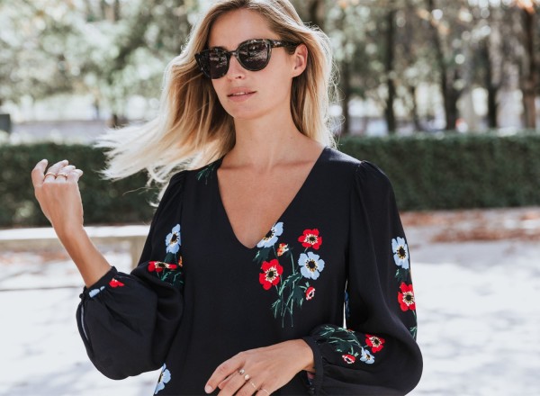 robe à fleurs Emilia