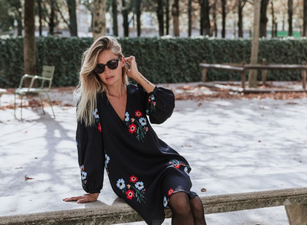 robe à fleurs Emilia