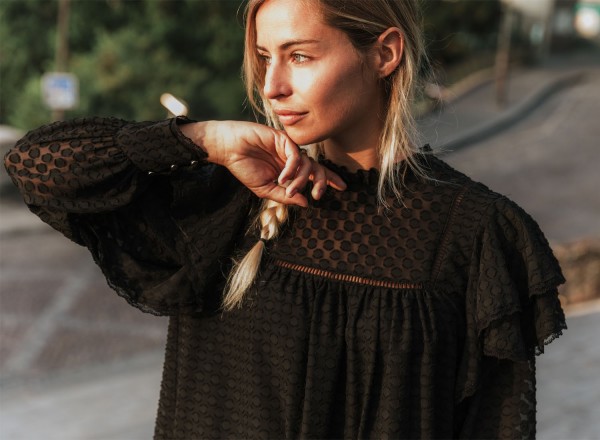Robe noire Louise