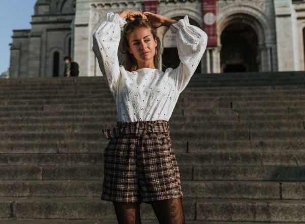 Jules Tweed Shorts orcher