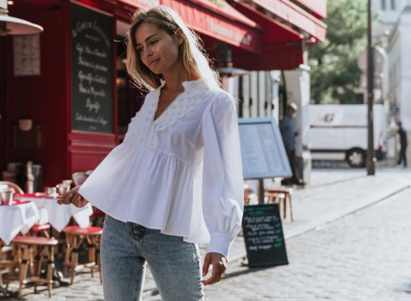 Blouse Huguette blanche 