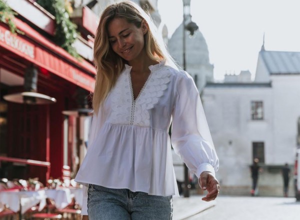 Blouse Huguette blanche 