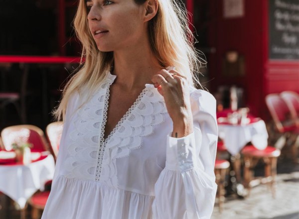 Blouse Huguette blanche 