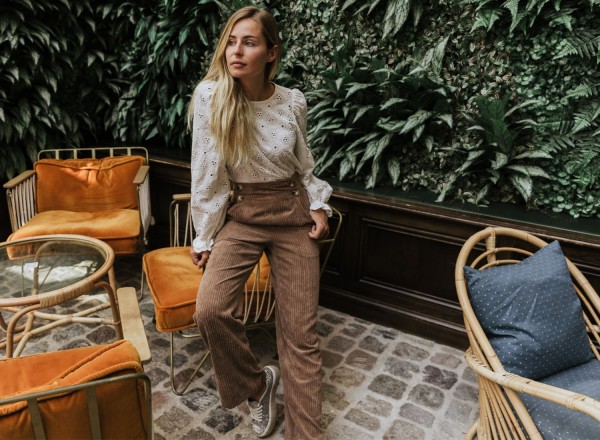 Pantalon Gaspard velours