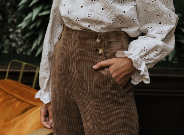 Pantalon Gaspard velours