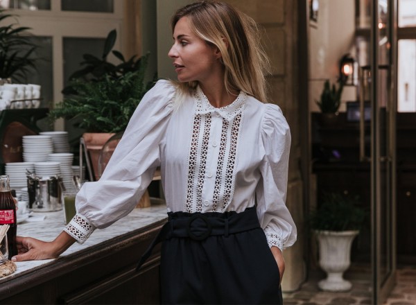 Chemise Hermine blanche