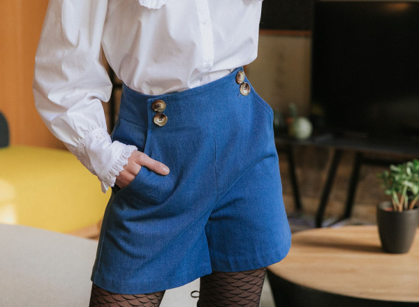 short en jean Gaspard 
