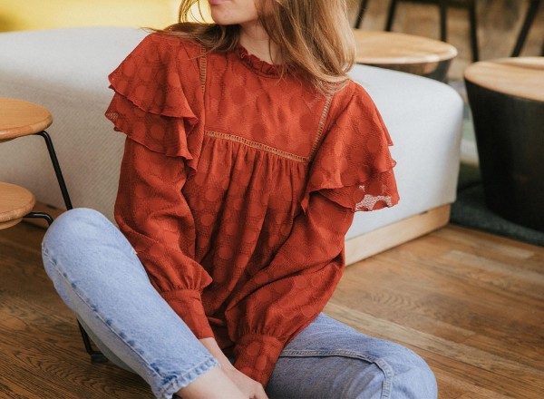 White Louise blouse