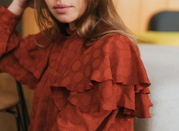Top Louise brique 