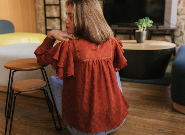 White Louise blouse