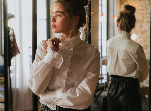 Blouse Manon blanche 