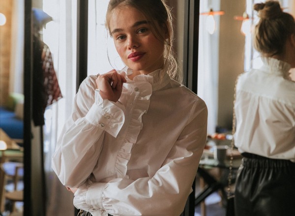 Blouse Manon blanche 