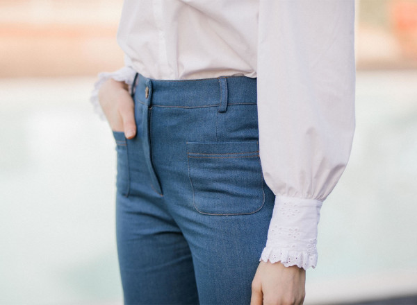 Pantalon ruben en jean 