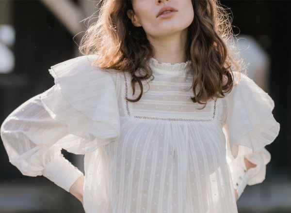 Top blanc Louise 