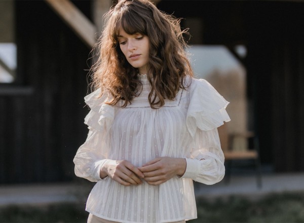 Top blanc Louise 
